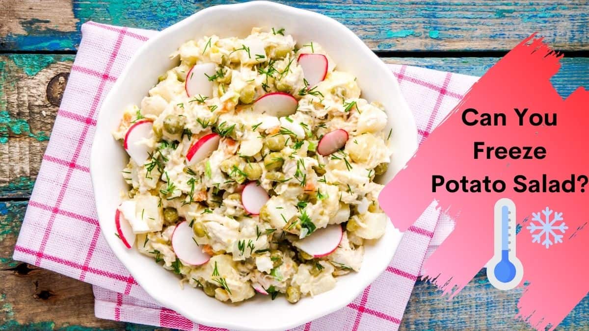 can you freeze potato salad