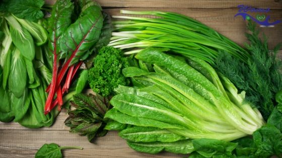 Green leafy vegetables