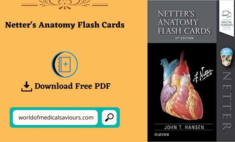 Netter's Anatomy Flash Cards