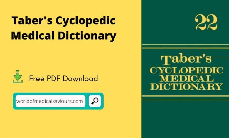 Taber's Cyclopedic Medical Dictionary