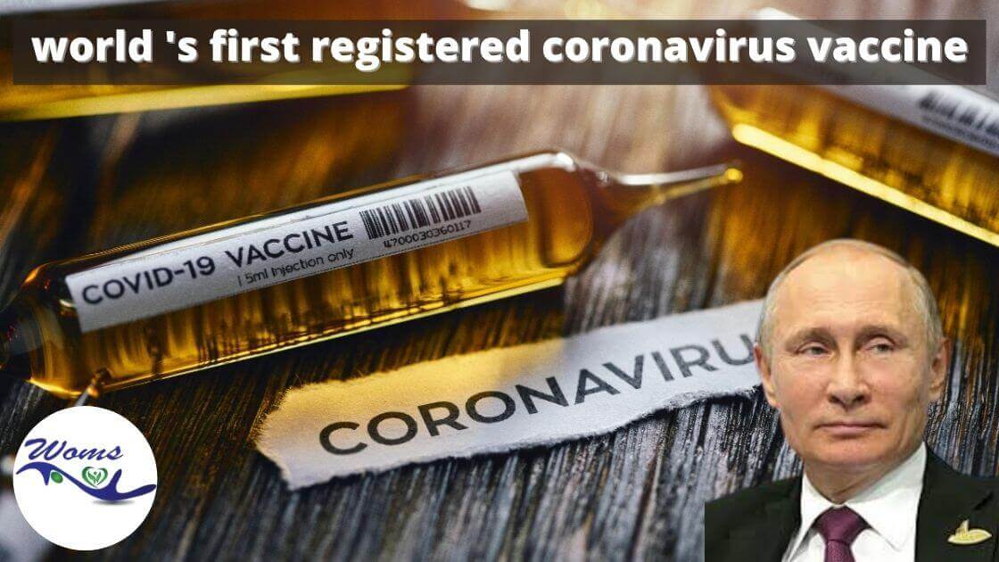 world's first coronavirus vaccine registered by Russia